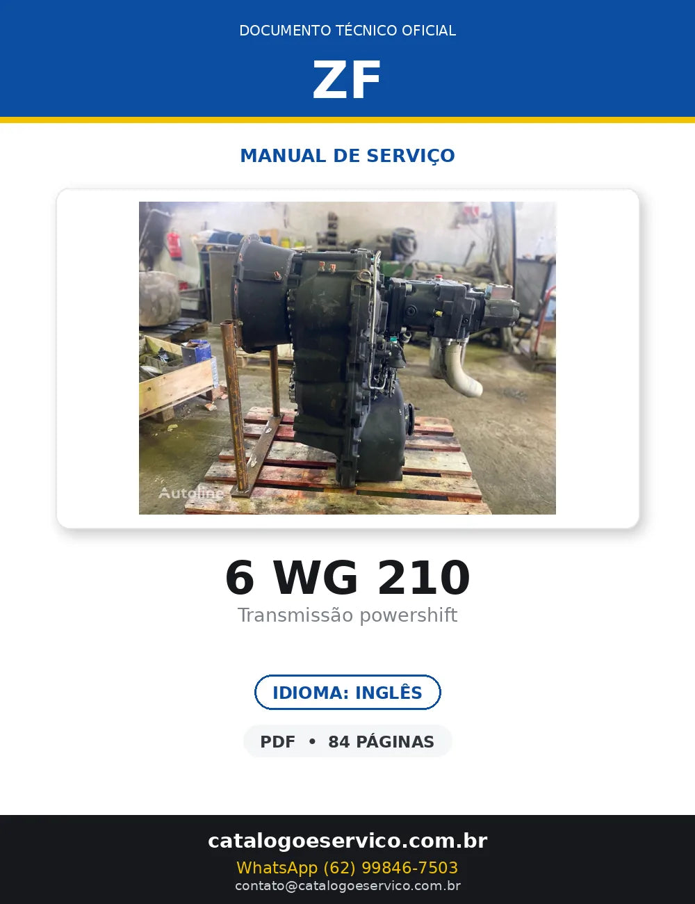 6 WG-210 · Zf-ergopower — transmissão, foto do produto 1