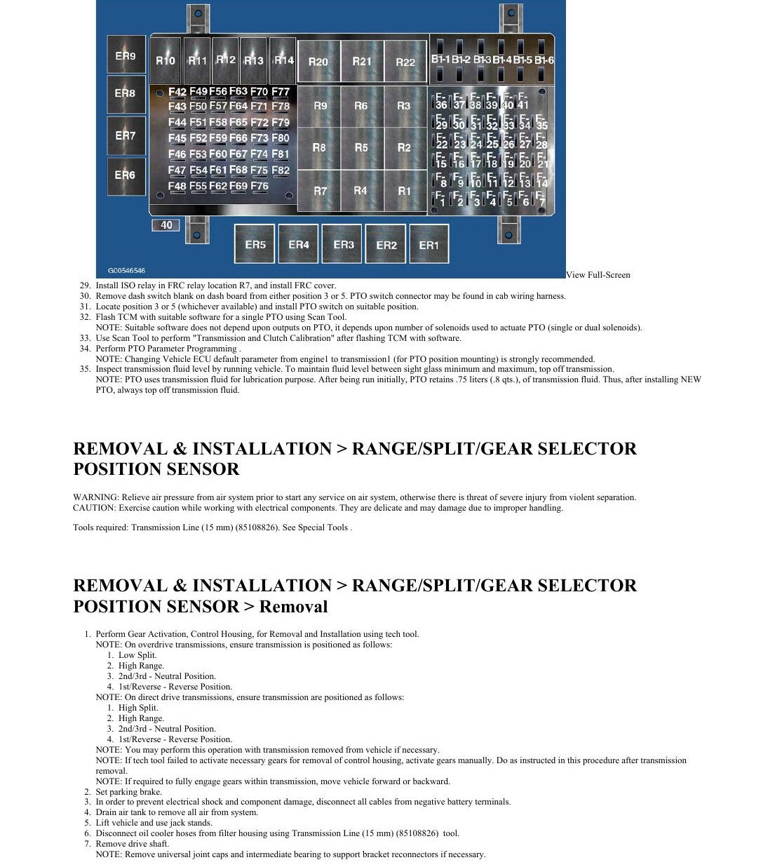 Manual de Serviço Transmissão Mack mDRIVE Volvo I-Shift (Automatizada) - página estratégica 2
