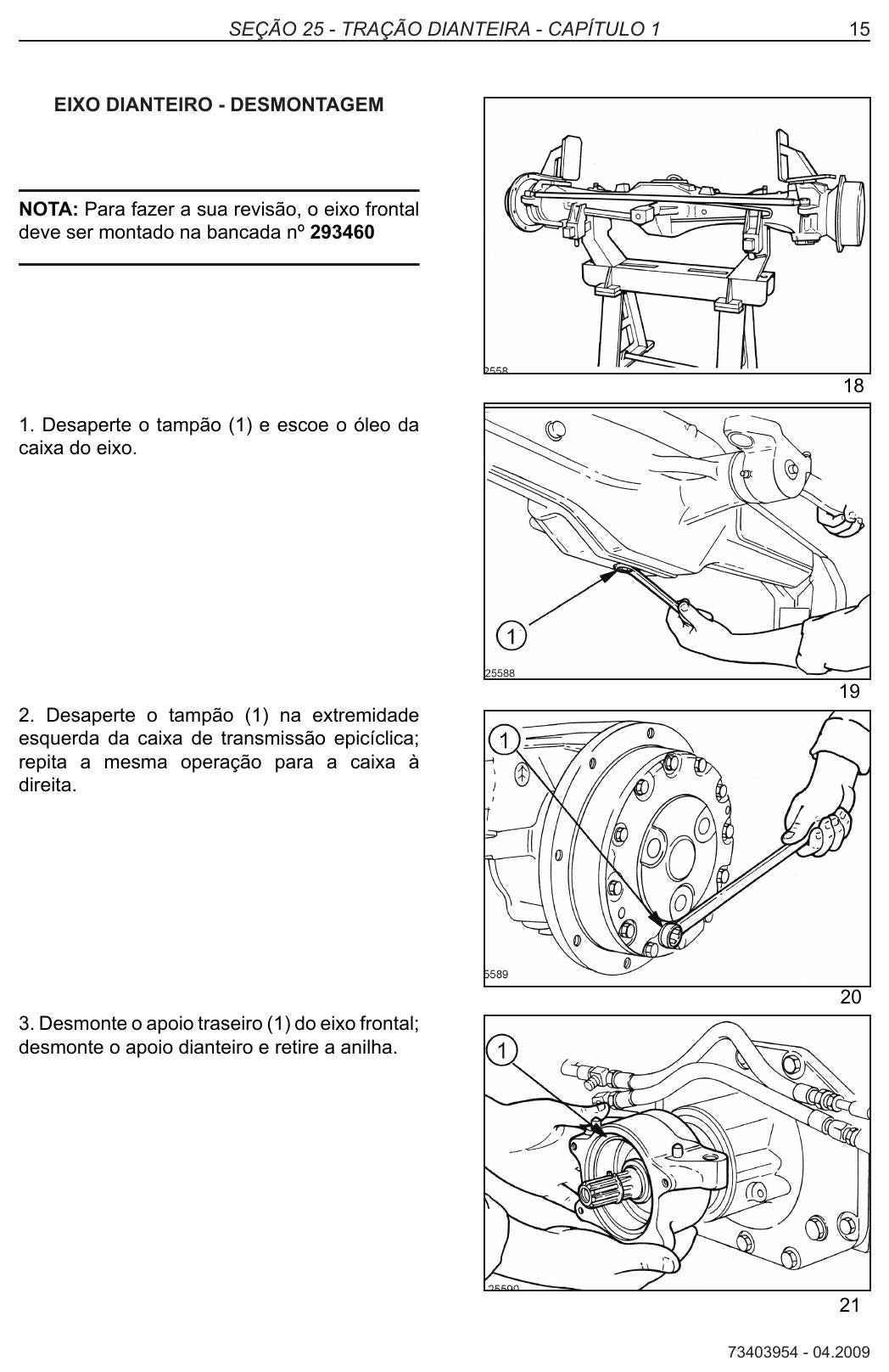 Página do manual - Série TS