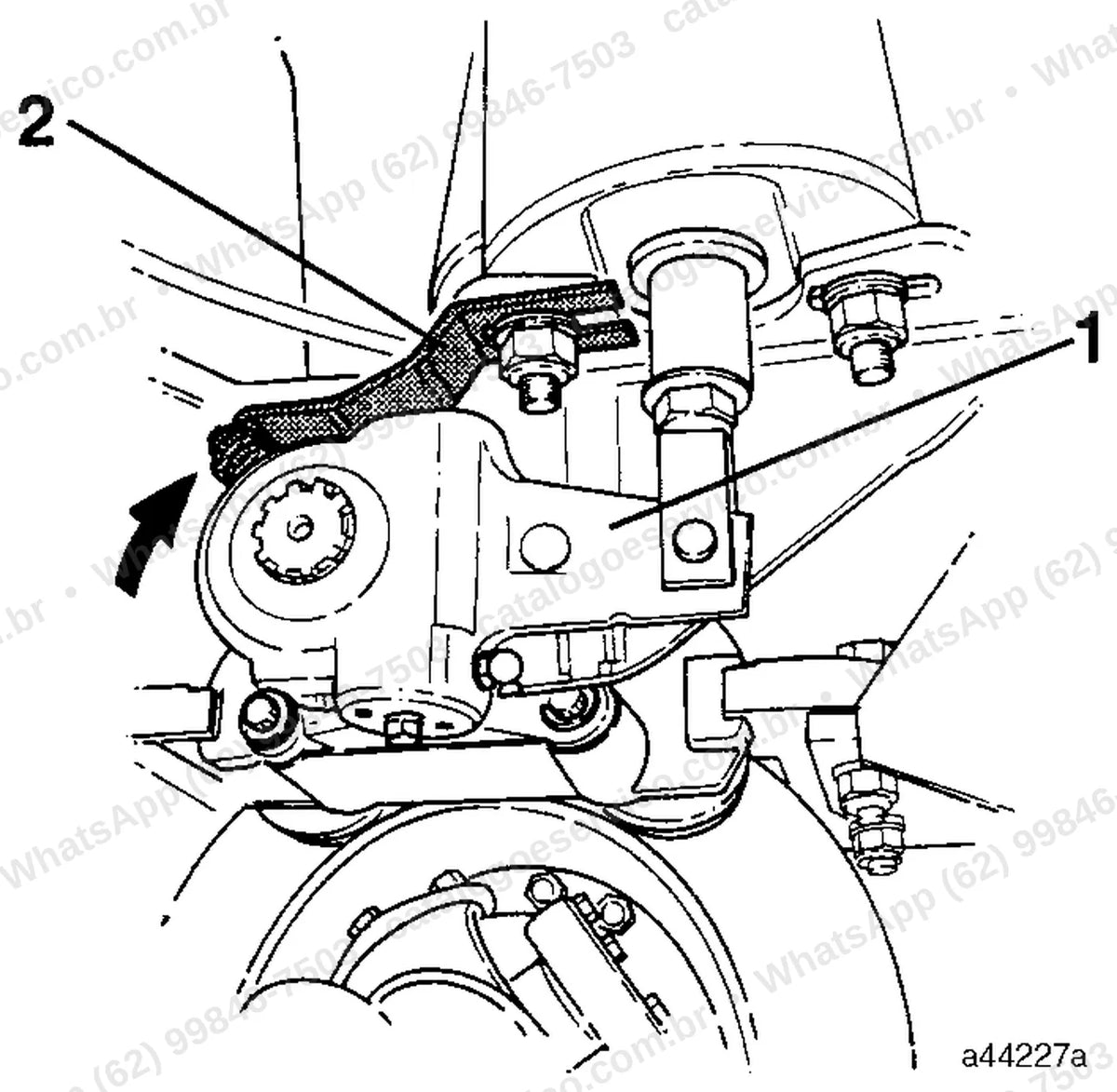 Manual de serviço Volvo A20 e A20 6x4: ilustração técnica 4