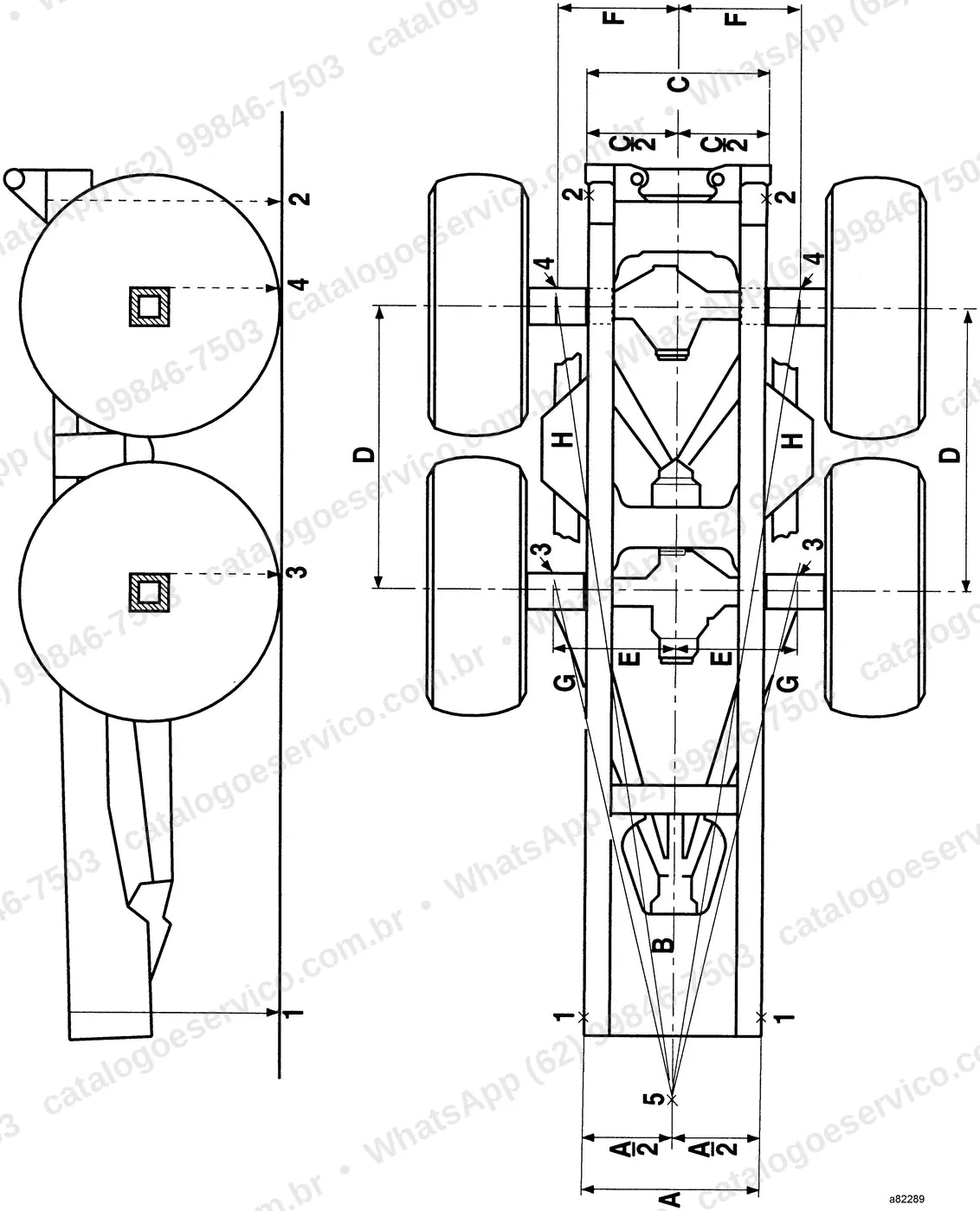 Manual de serviço Volvo A30: ilustração técnica 1