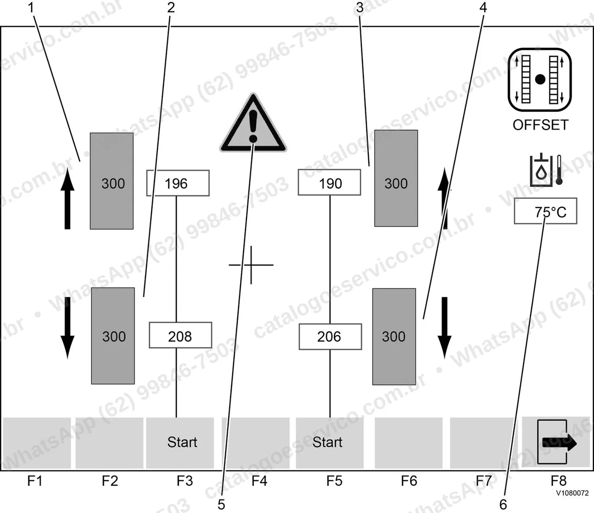 Manual de serviço Volvo ABG5770: ilustração técnica 4