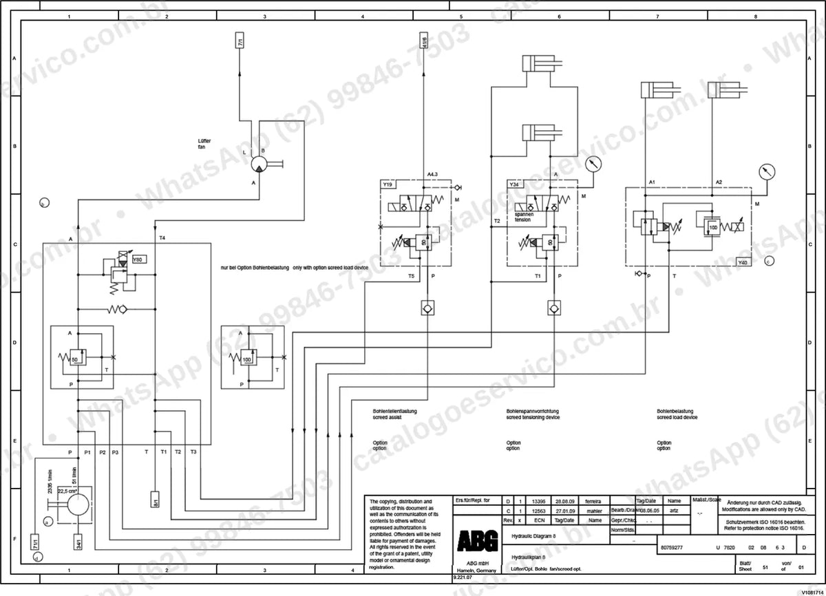 Manual de serviço Volvo ABG7820B: ilustração técnica 2