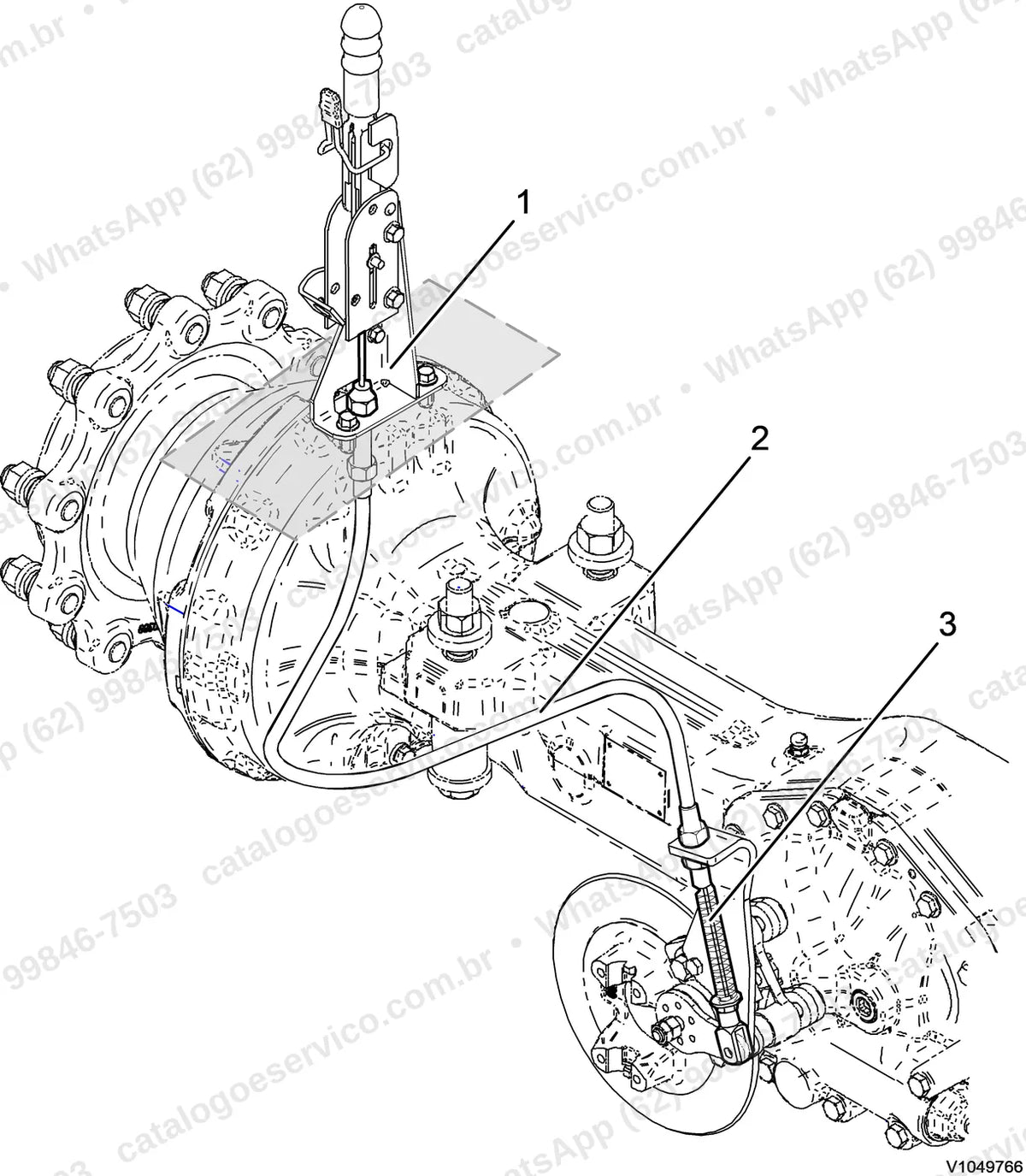 Manual de serviço Volvo BL61 e BL61 PLUS: ilustração técnica 2