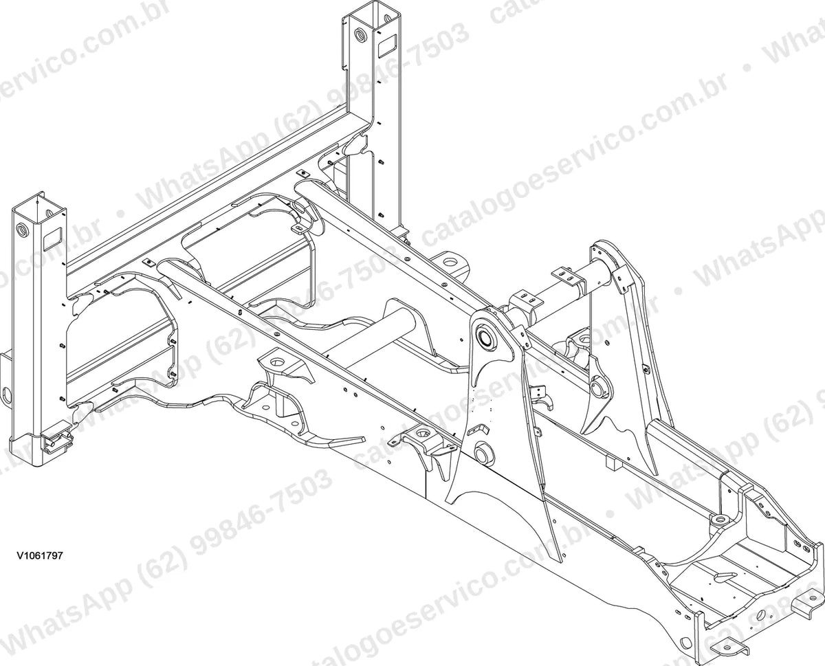 Manual de serviço Volvo BL61 e BL61 PLUS: ilustração técnica 3