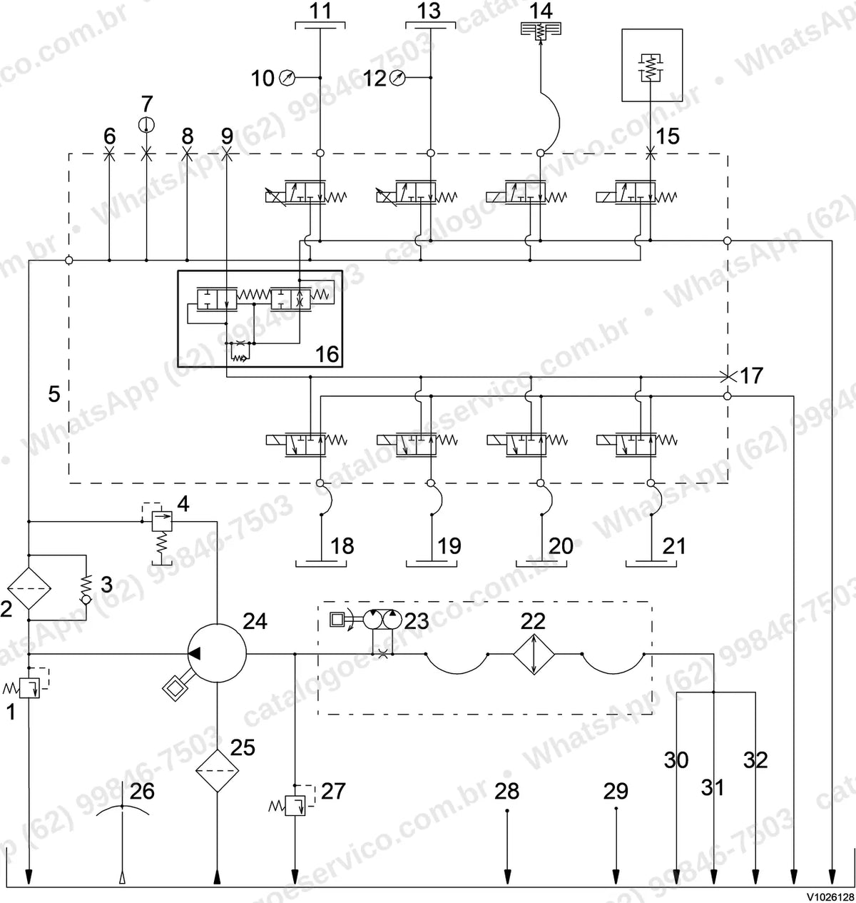 Manual de serviço Volvo BL71 e BL71 PLUS: ilustração técnica 1
