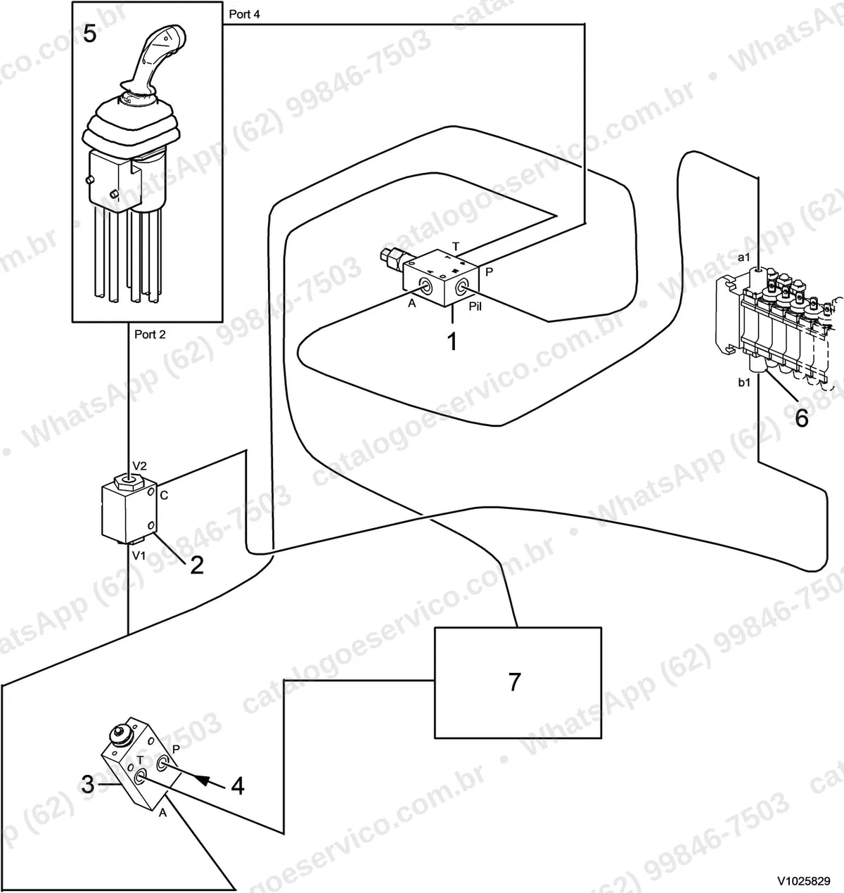 Manual de serviço Volvo BL71 e BL71 PLUS: ilustração técnica 3