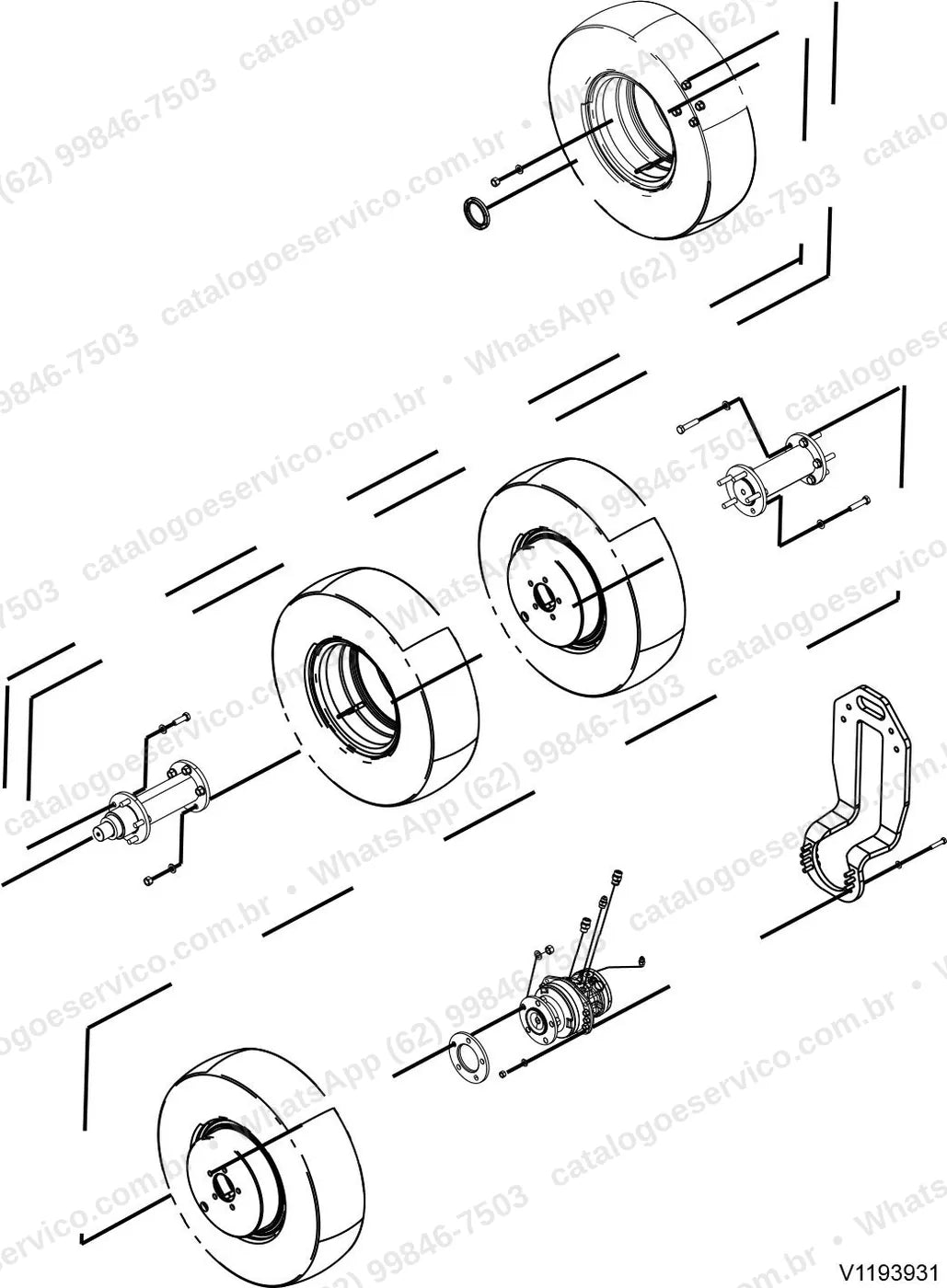 Manual de serviço Volvo CR30B: ilustração técnica 4