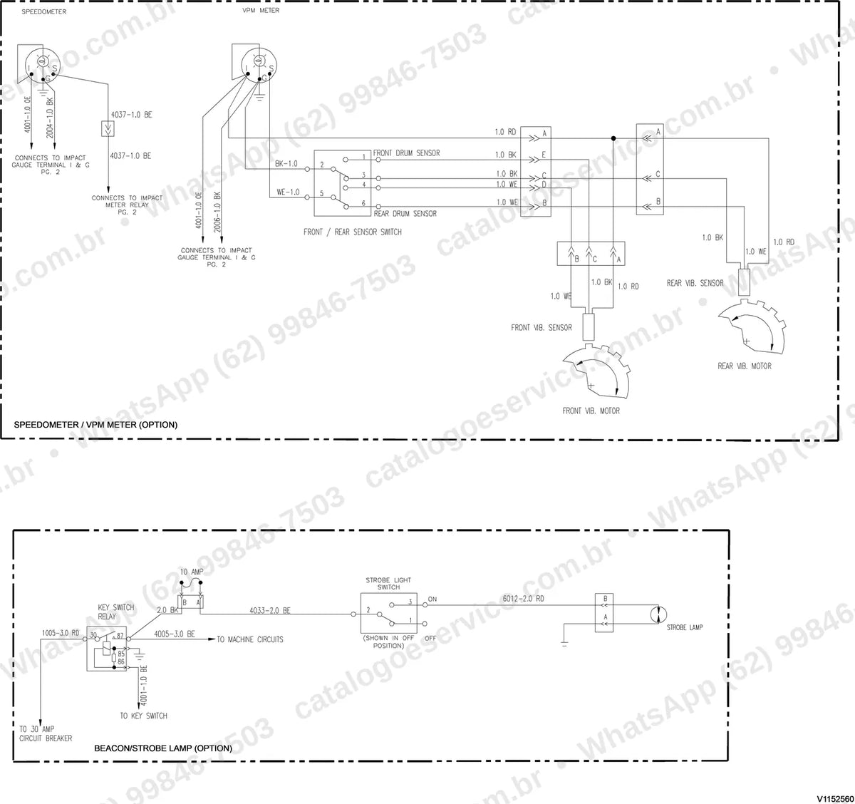 Manual de serviço Volvo DD100: ilustração técnica 1