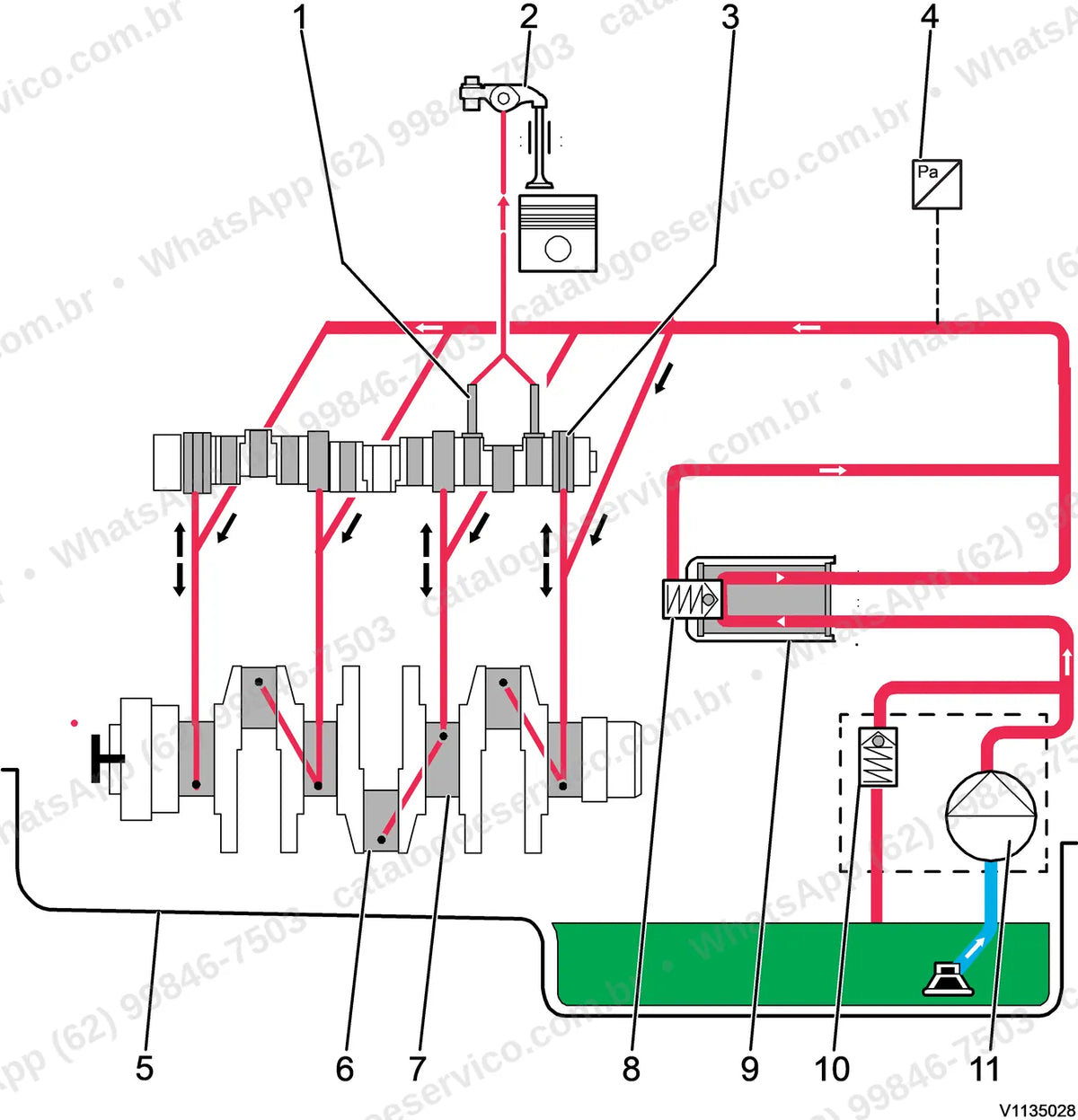 Manual de serviço Volvo DD25B: ilustração técnica 4