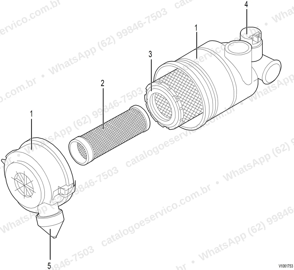 Manual de serviço Volvo EC20E: ilustração técnica 2