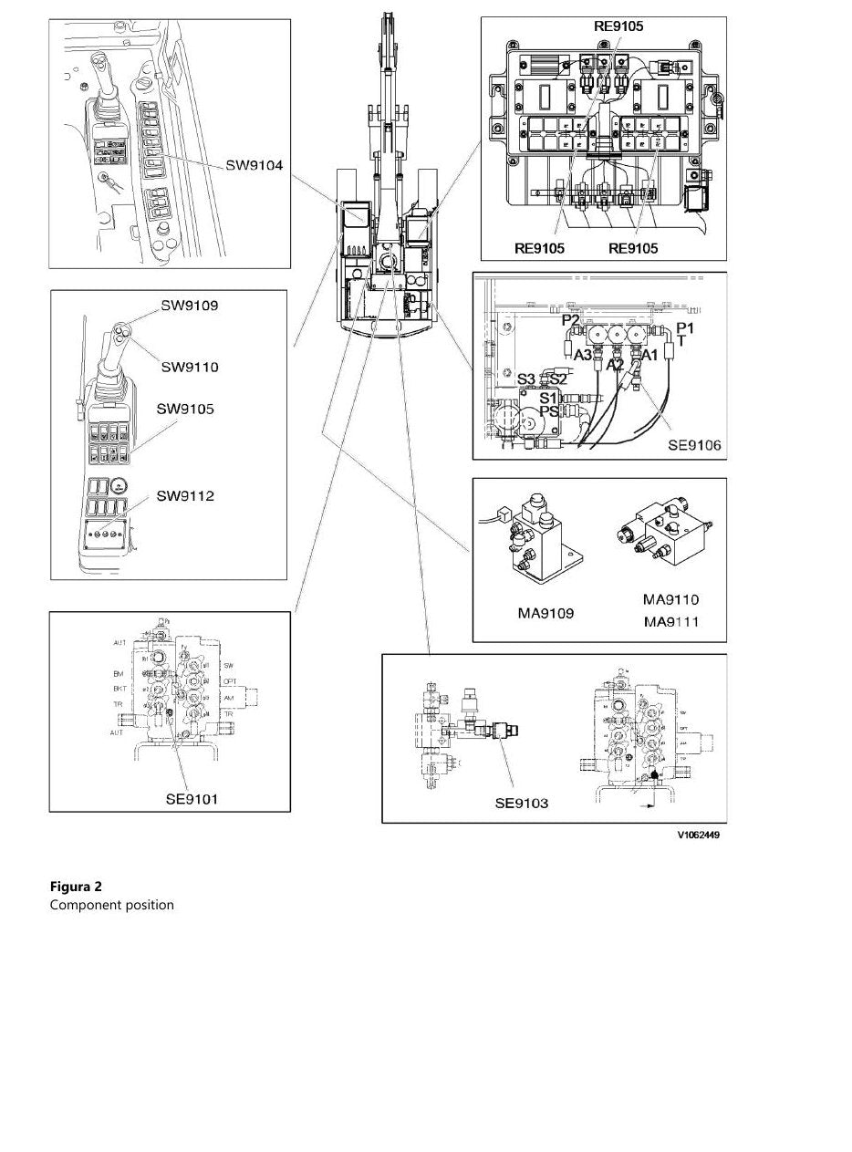 Manual de Serviço Volvo EC210B F — Manual de serviço técnico da escavadeira Volvo EC210B F - print 1