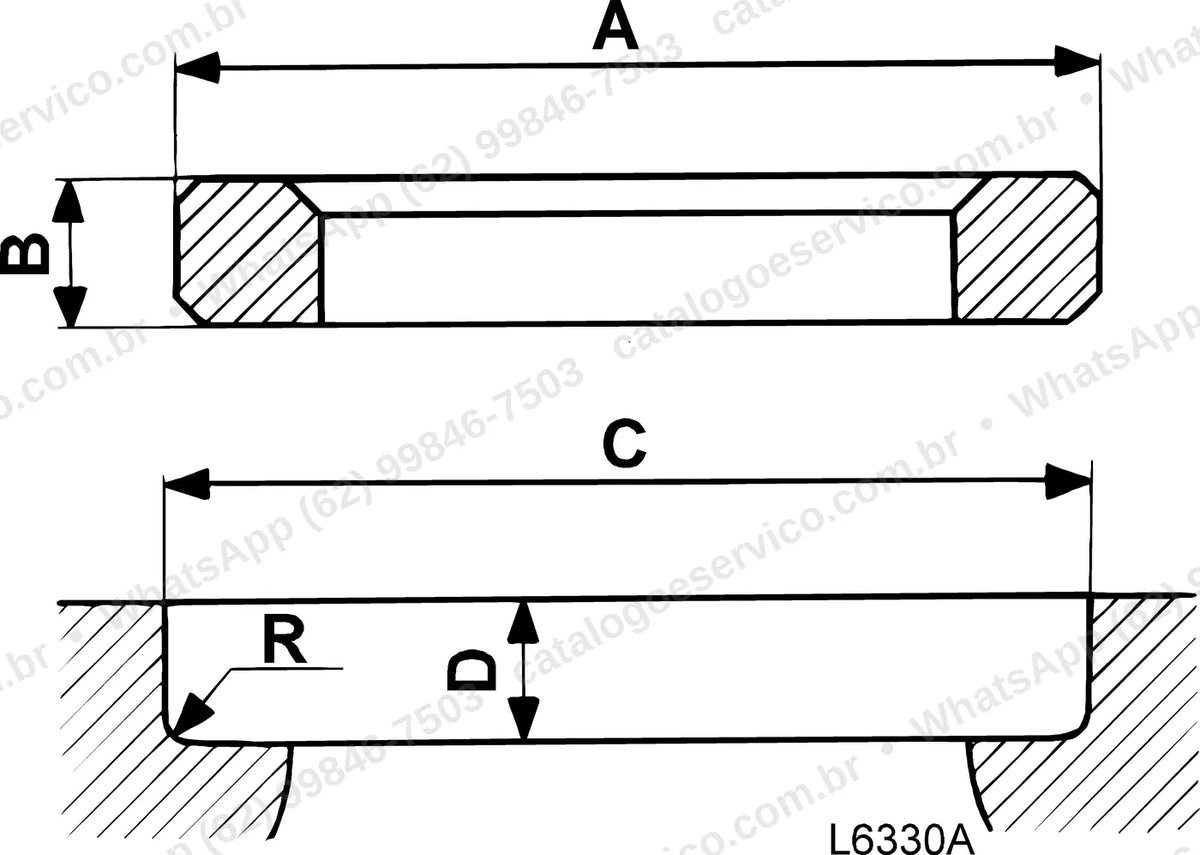 Manual de serviço Volvo EC340D L: ilustração técnica 3