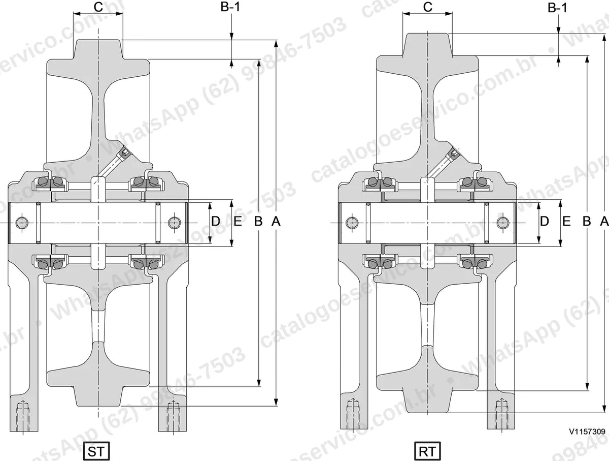 Manual de serviço Volvo EC60E: ilustração técnica 3