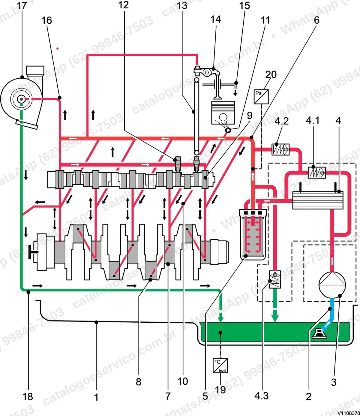 Manual de serviço Volvo ECR235D L: ilustração técnica 1