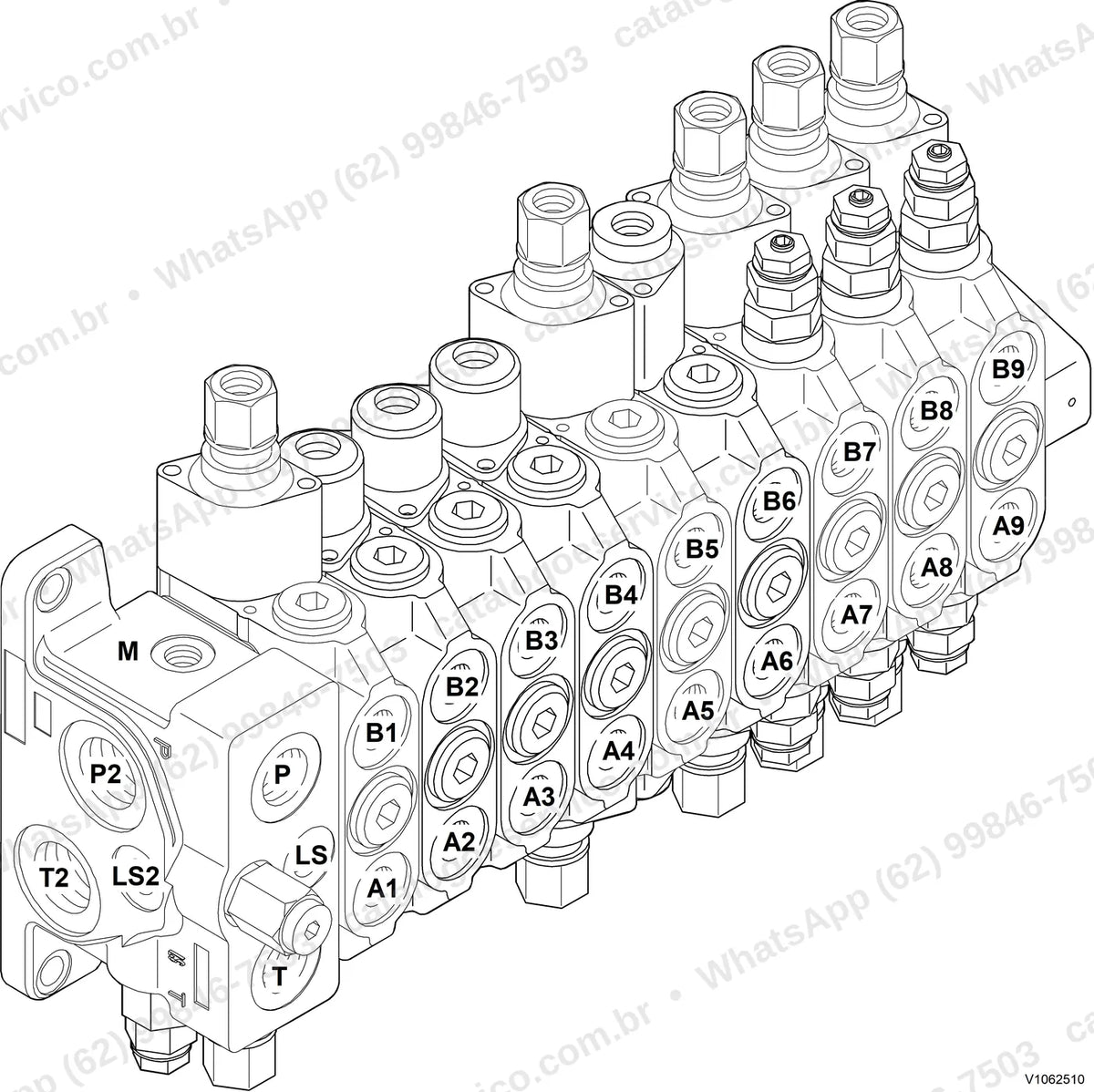 Manual de serviço Volvo ECR38: ilustração técnica 1