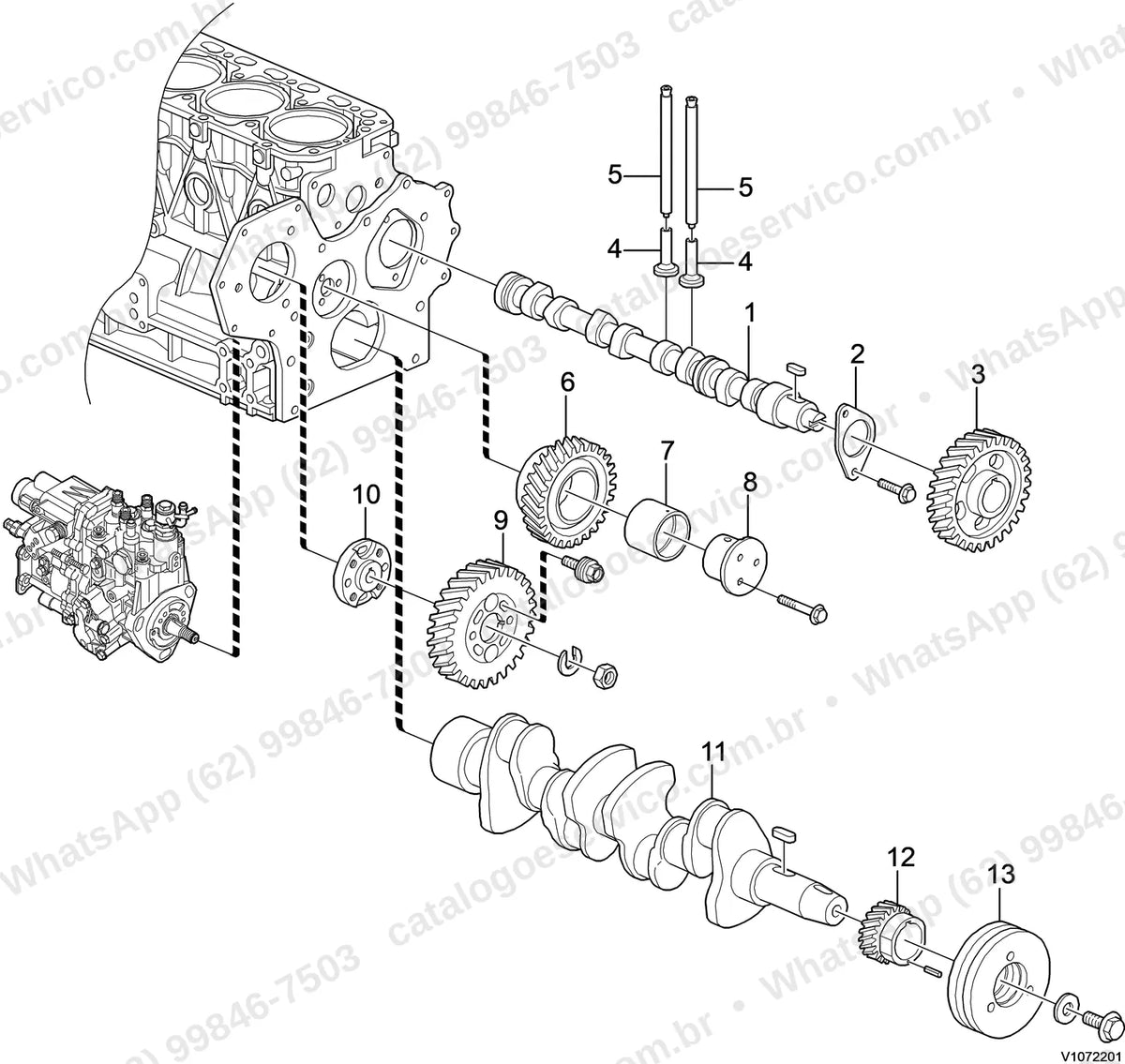 Manual de serviço Volvo ECR38: ilustração técnica 2