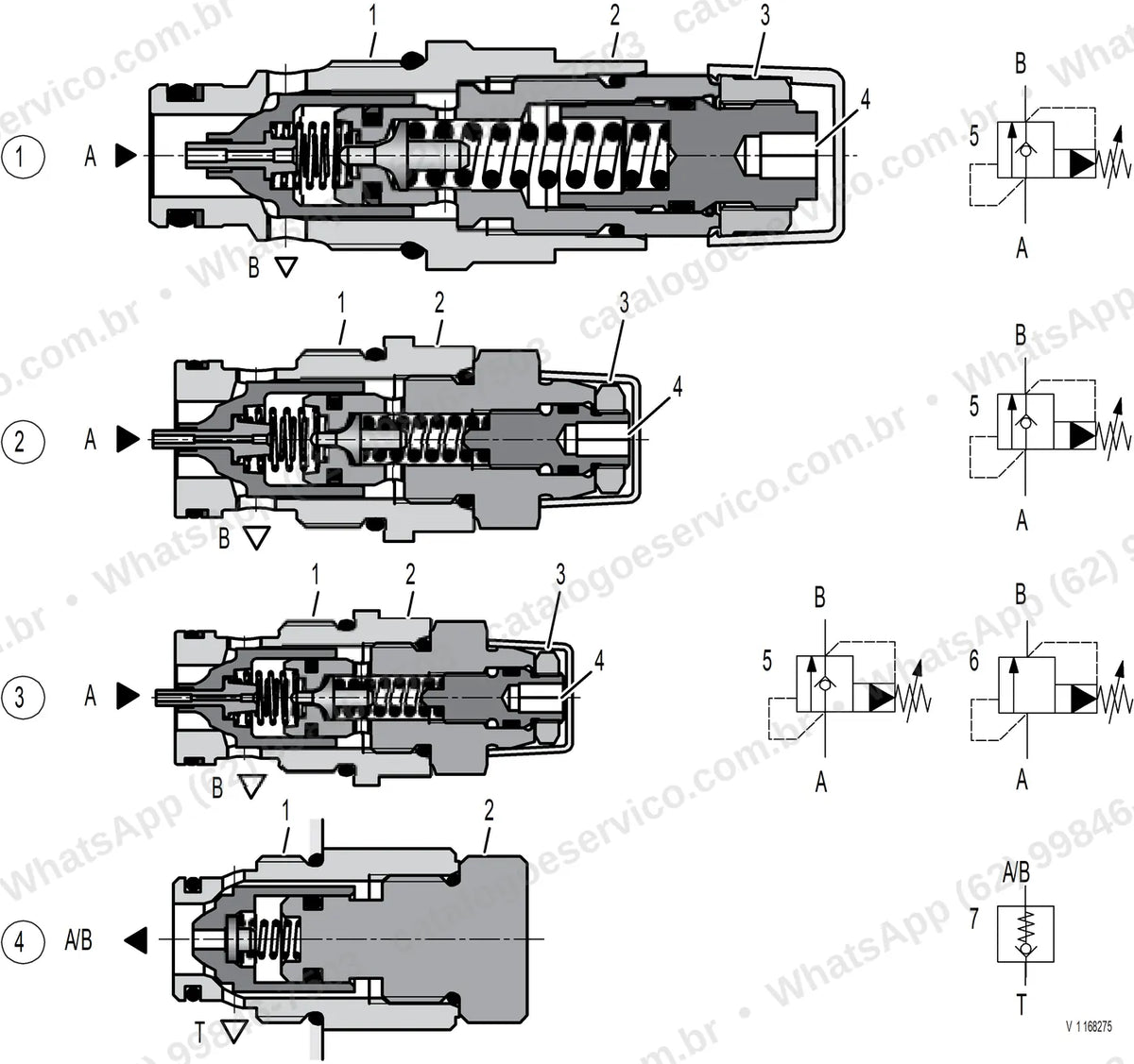 Manual de serviço Volvo EW220E: ilustração técnica 4