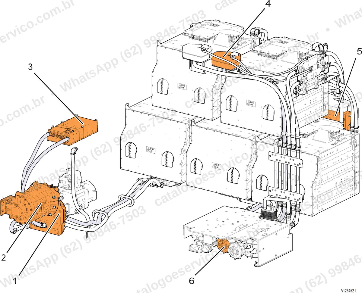 Manual de serviço Volvo JEC230F L: ilustração técnica 2