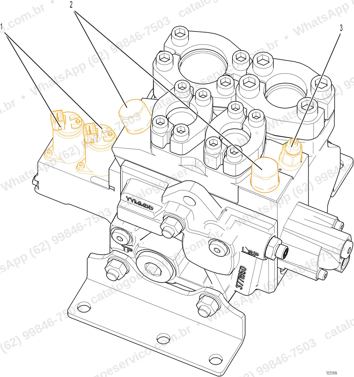 Manual de serviço Volvo JL120H: ilustração técnica 4