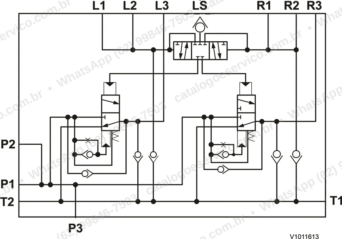 Manual de serviço Volvo L220F: ilustração técnica 3