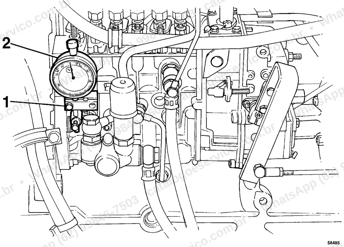 Manual de serviço Volvo L70B: ilustração técnica 2