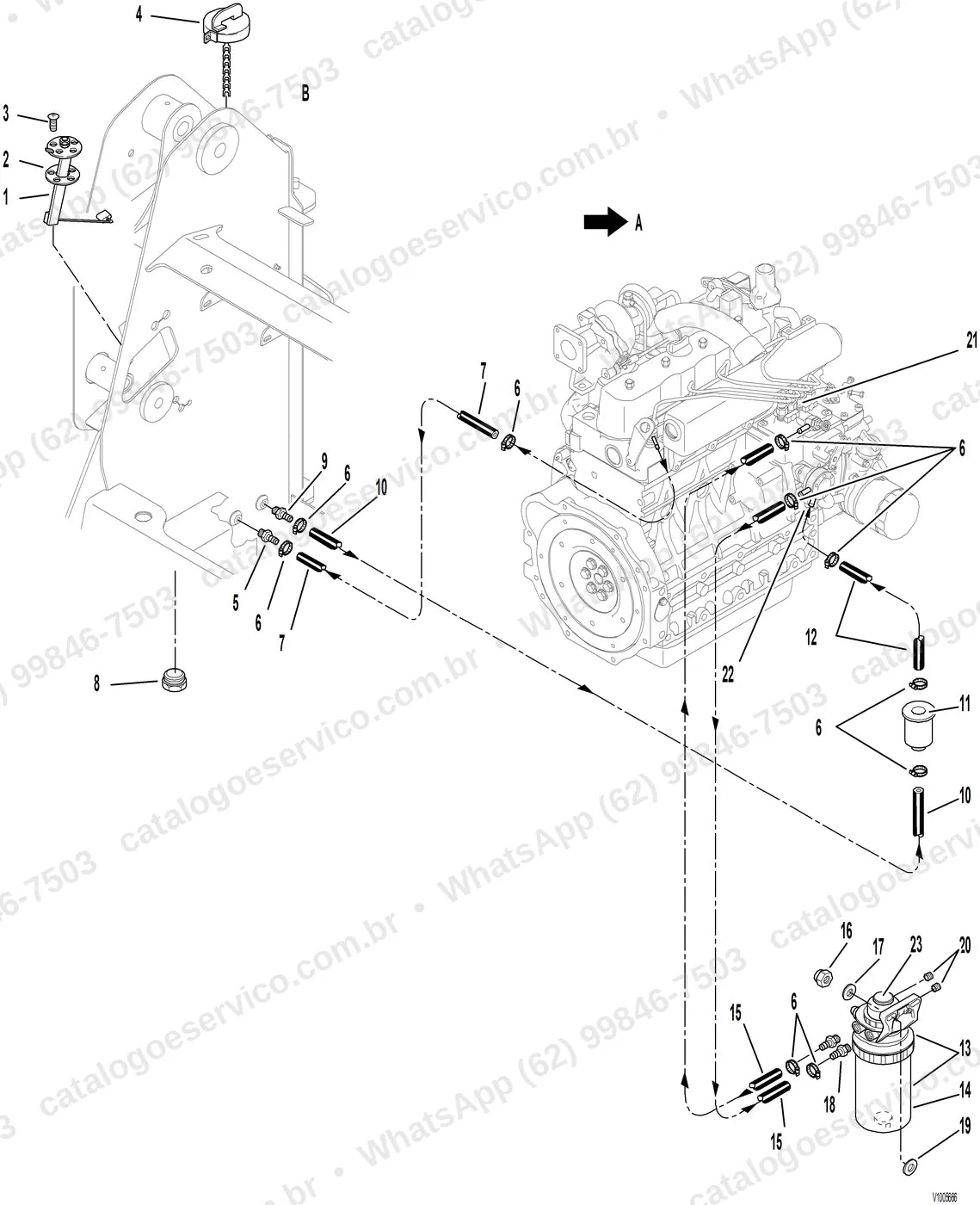 Manual de serviço Volvo MC60: ilustração técnica 2