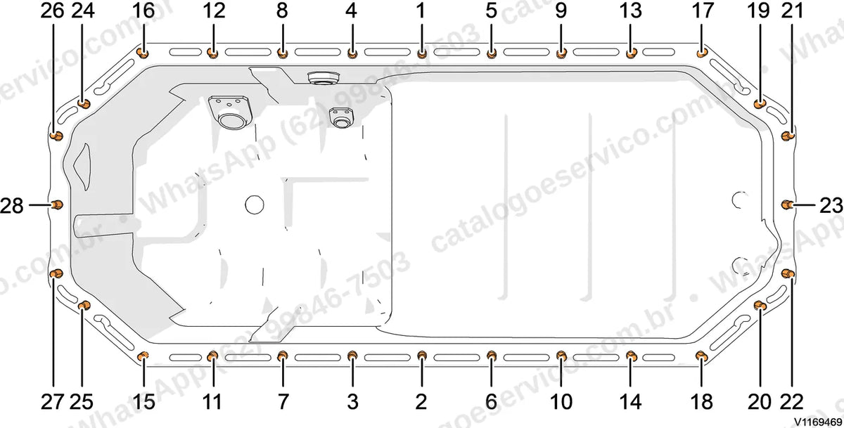 Manual de serviço Volvo P6870D: ilustração técnica 4