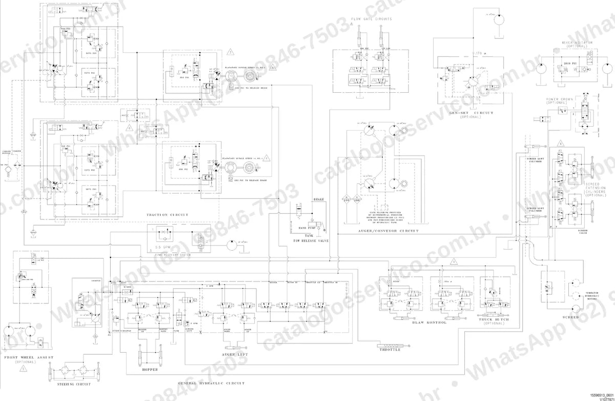 Manual de serviço Volvo PF2181: ilustração técnica 1
