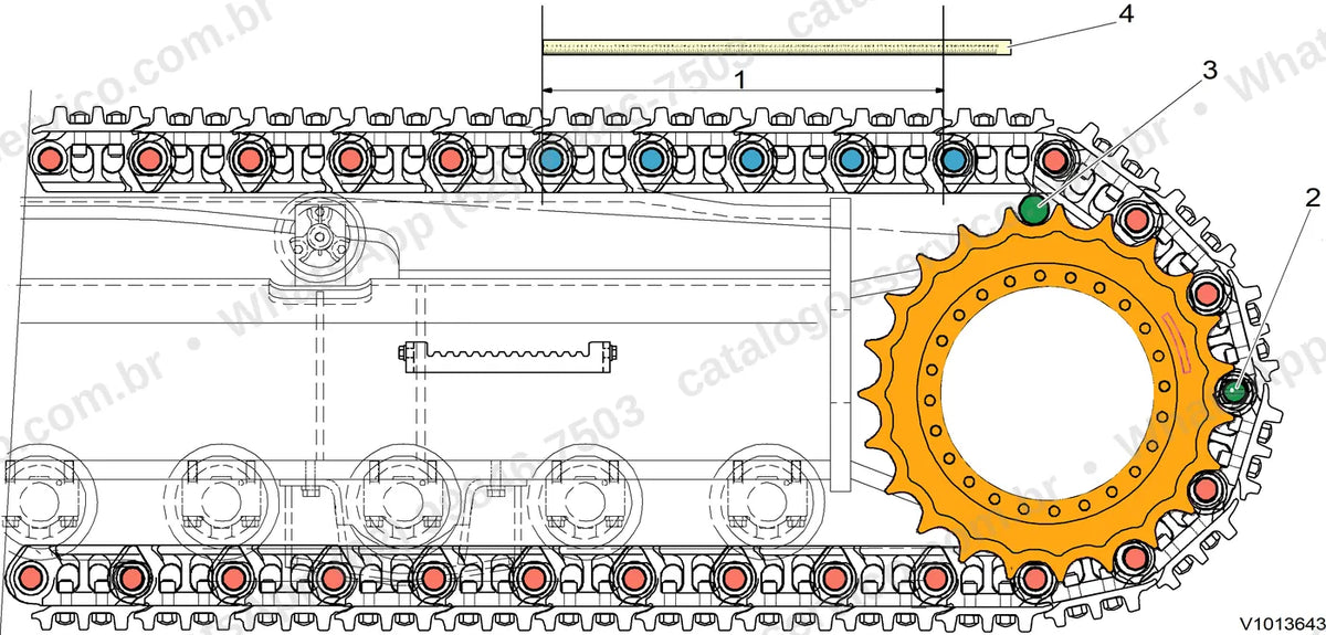 Manual de serviço Volvo PL4608: ilustração técnica 3