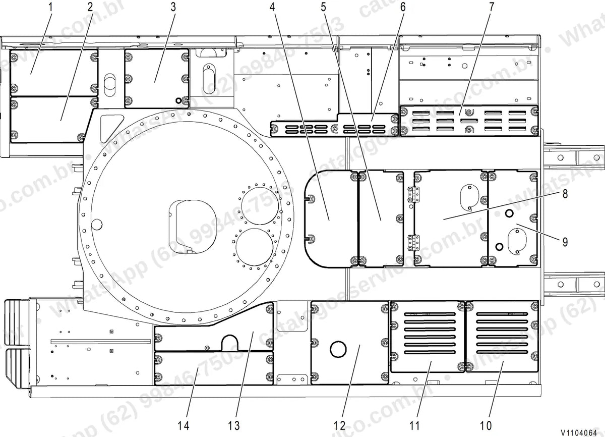 Manual de serviço Volvo PL4809D: ilustração técnica 4