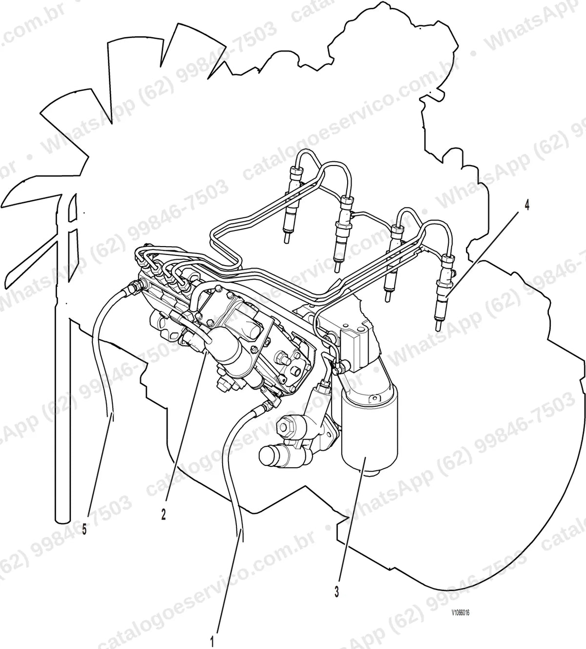 Manual de serviço Volvo PT220RH: ilustração técnica 4