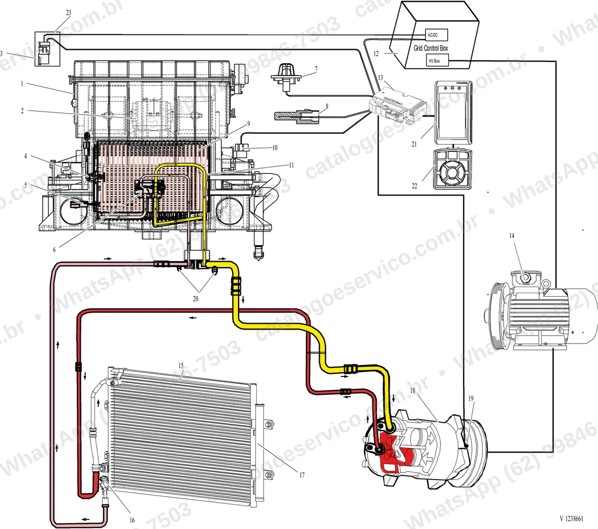 Manual de serviço Volvo UEC500E L: ilustração técnica 2