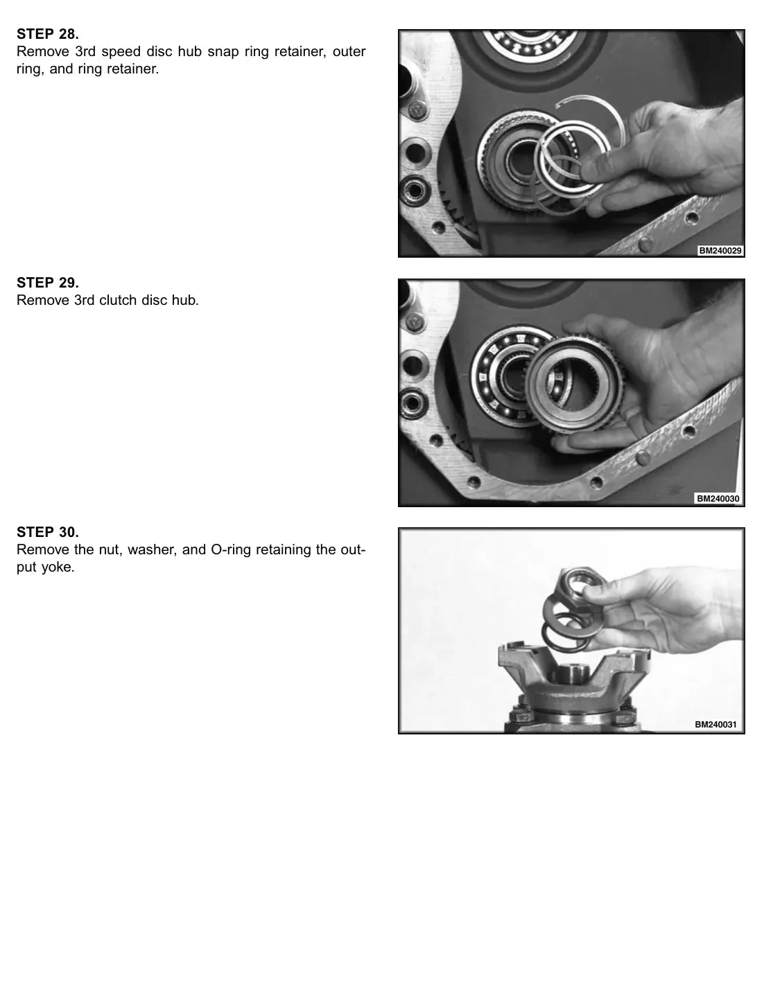 Página interna do Manual de Serviço Yale GDP80/90/100/120DB — diagrama técnico 1