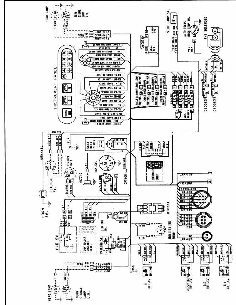 Manual de Serviço Yale GP GLP GDP 030 040 AF BF — página interna 4
