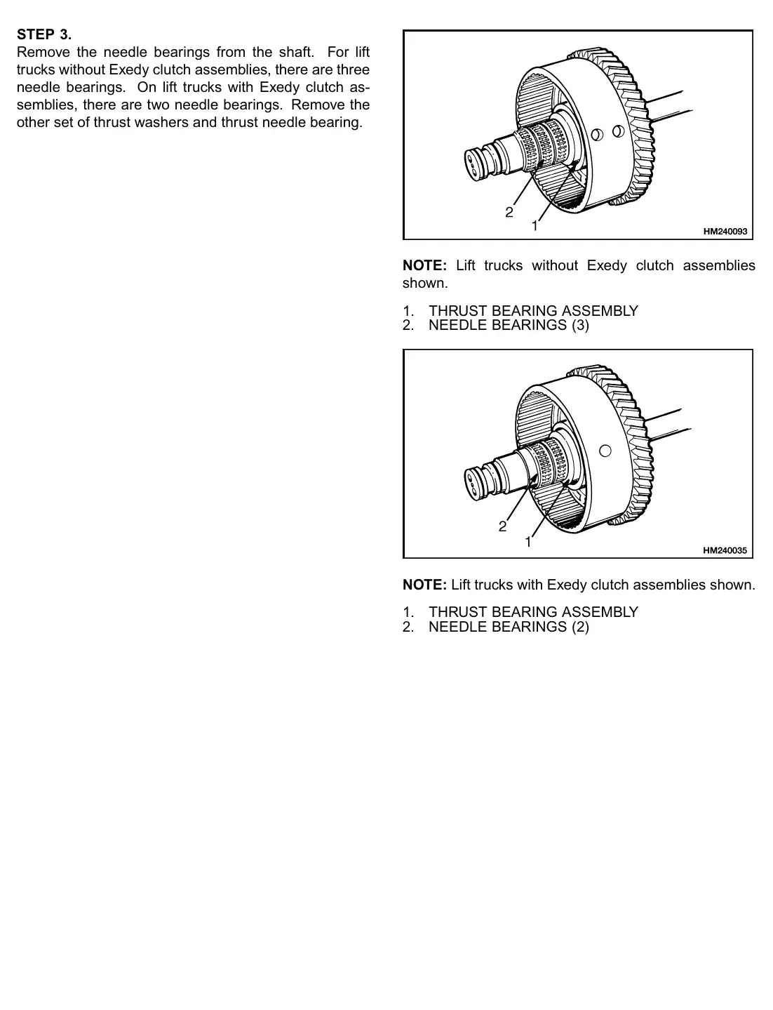 Página interna do Manual de Serviço Yale GP/GLP070-120LJ/MJ — diagrama técnico 4