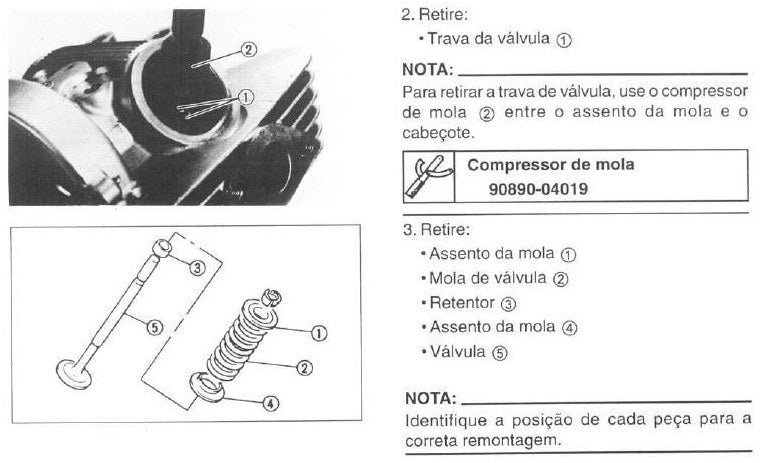 Manual De Serviço Yamaha Virago Xv 250s 1999 - diagrama 1