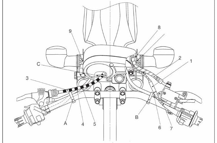Manual De Serviço Yamaha Xtz 125 - 2009 - diagrama 1