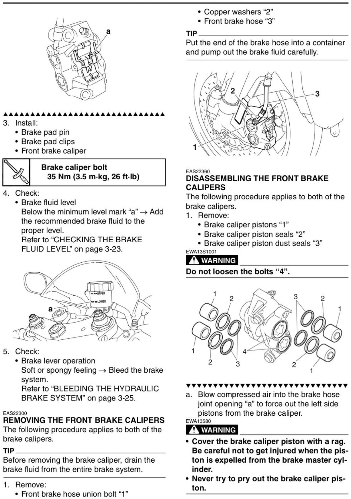 Manual De Serviço Yamaha Yzf R6 - 2009 - diagrama 2