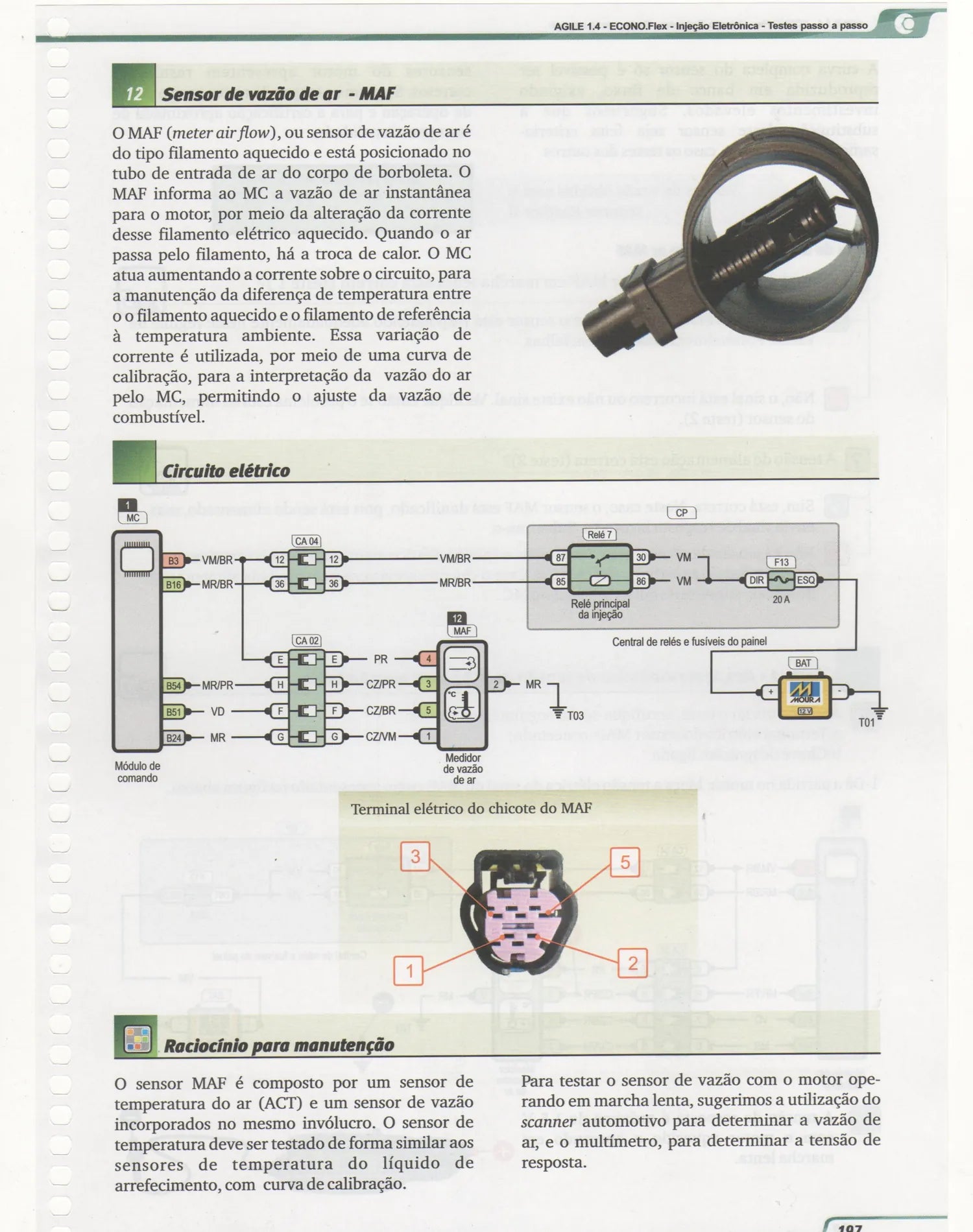 Página interna com ilustração técnica — Chevrolet Agile 1.4 Econo.Flex (amostra 2 de 2)