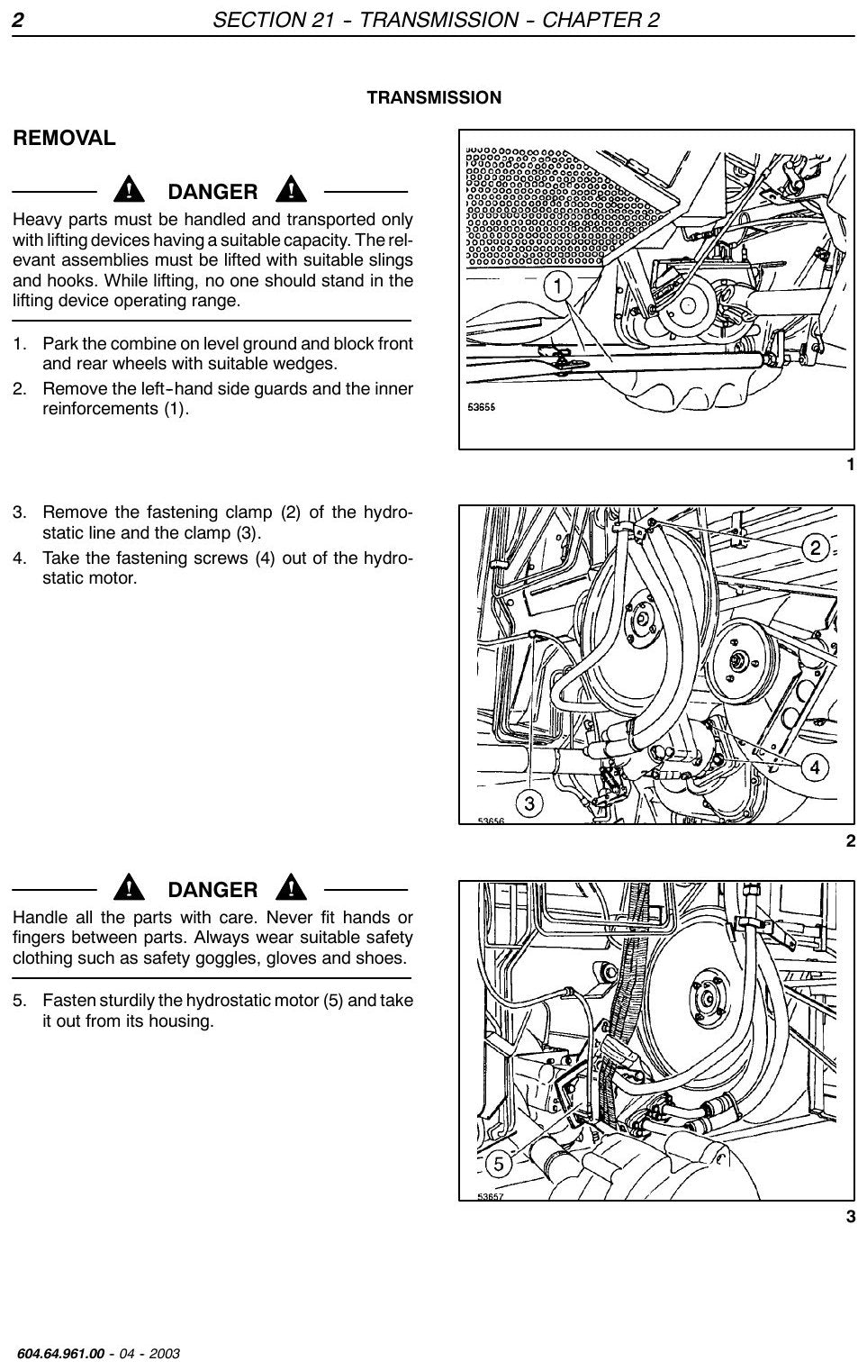 MANUAL DE SERVIÇOS DE OFICINA PDF COLHEITADEIRAS TC54, TC56, AL59 - NEW HOLLAND