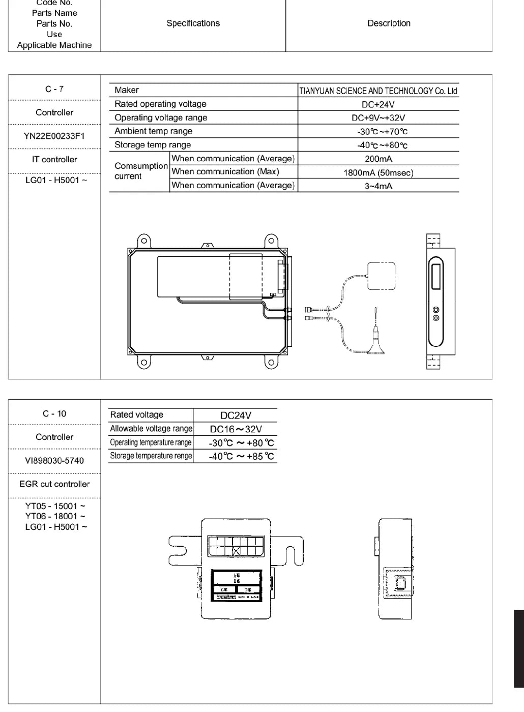 Procedimento de desmontagem ilustrado — Kobelco SK75-8
