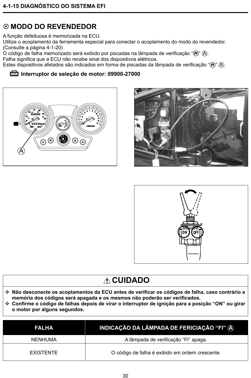 Página interna 1 — Kasinski Mirage 250 EFI / Comet GT-R 250 EFI