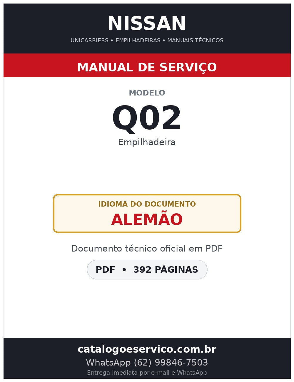 Q02 - Manual de Serviço Nissan