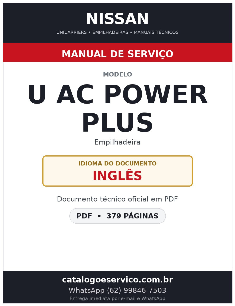U AC Power Plus - Manual de Serviço Nissan
