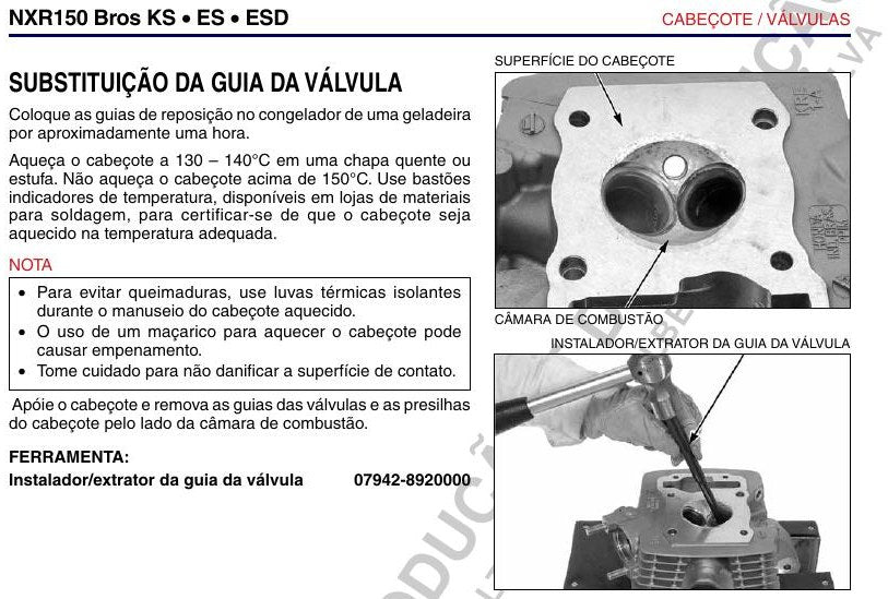 Manual De Serviços Nxr150 Bros 2009/2011 - diagrama 2