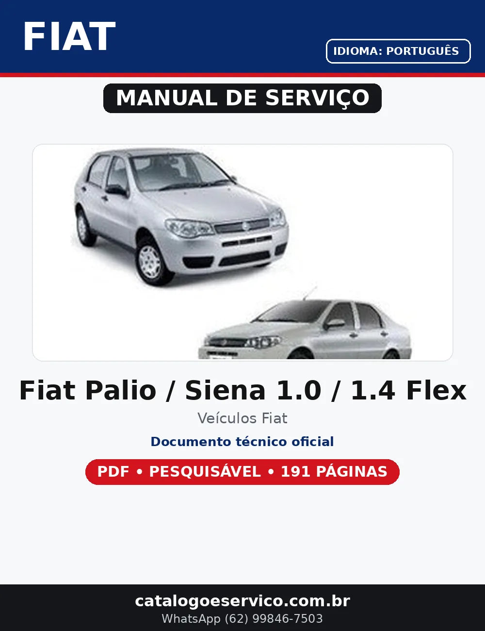 Manual De Serviços - Palio E Siena 1.0 E 1.4 Flex