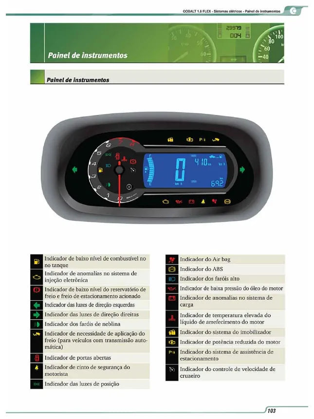 Página interna 1 — Manual de Serviço Chevrolet Cobalt 1.8 Flex
