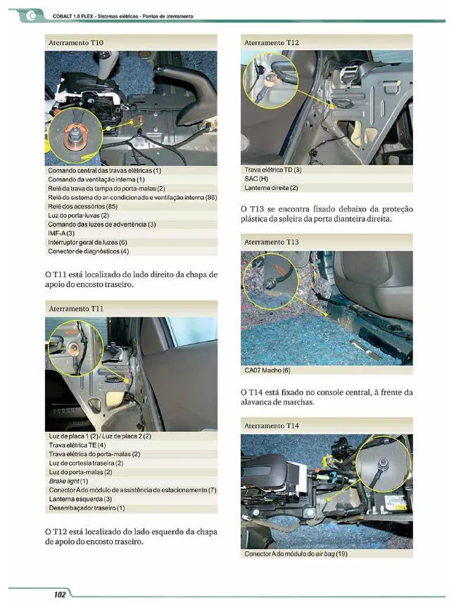 Página interna 2 — Manual de Serviço Chevrolet Cobalt 1.8 Flex