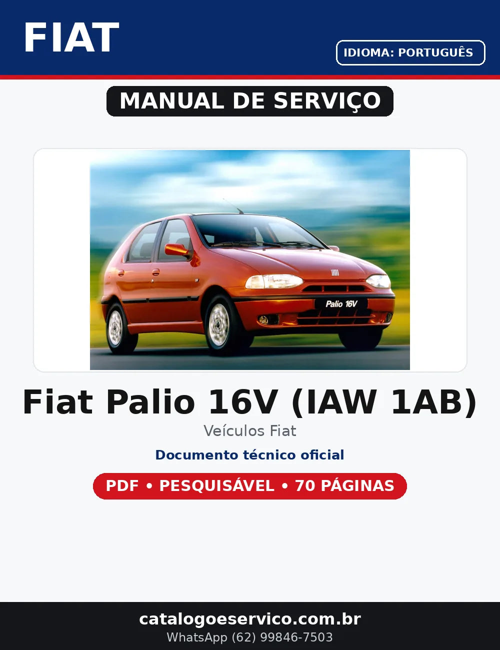 Manual De Serviços Reparação Fiat Palio 16v Iaw 1ab